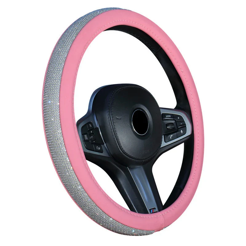 Rhinestones Steering Wheel Cover - Image 22