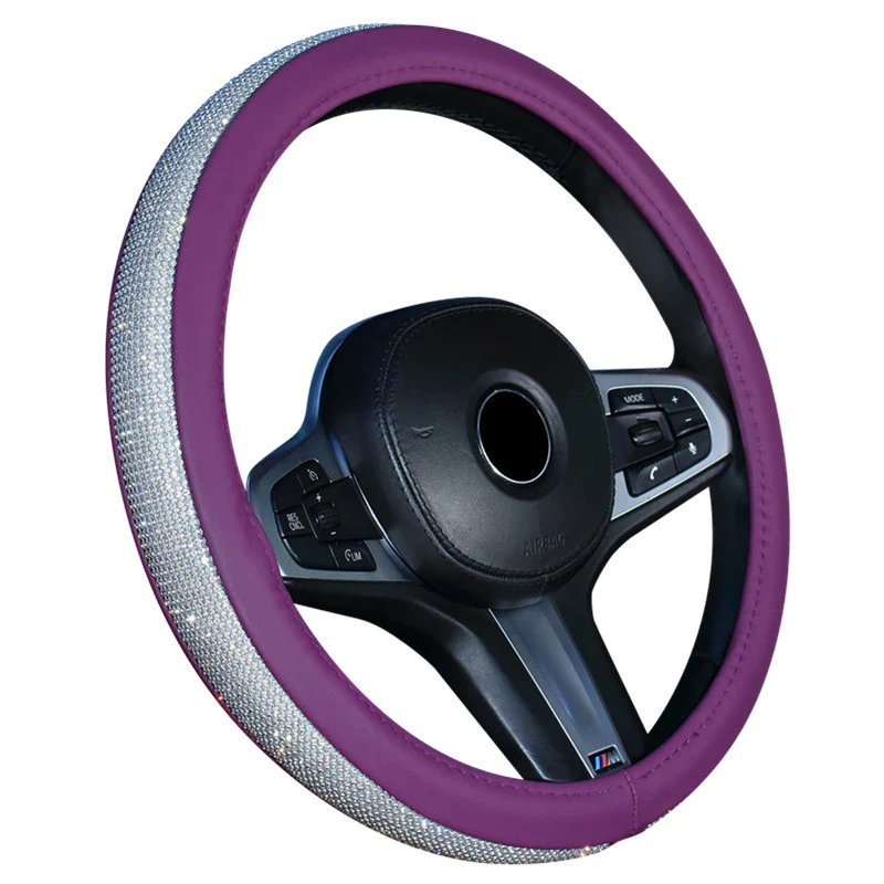 Rhinestones Steering Wheel Cover - Image 23