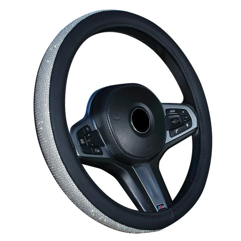 Rhinestones Steering Wheel Cover - Image 6