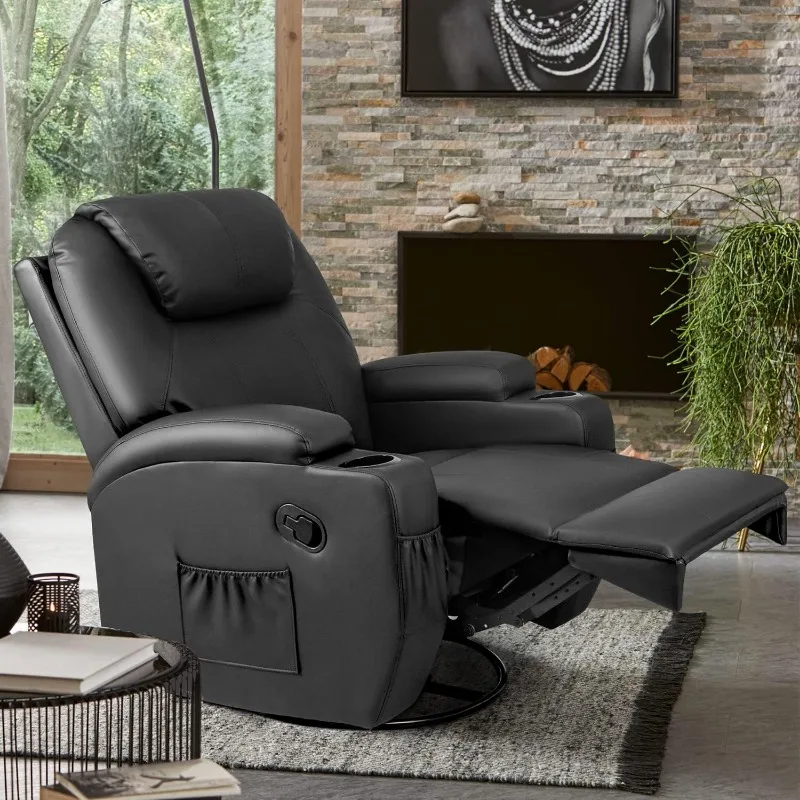 Rocking Recliner Sofa Chair with Massage and Heating - Image 4