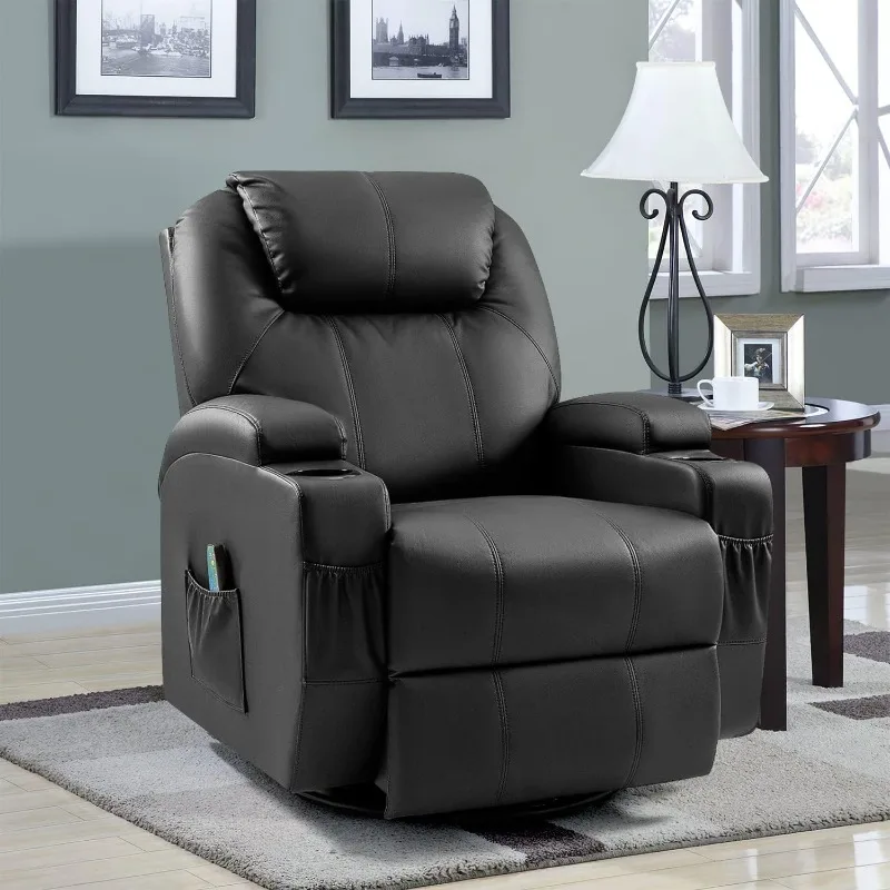 Rocking Recliner Sofa Chair with Massage and Heating - Image 6
