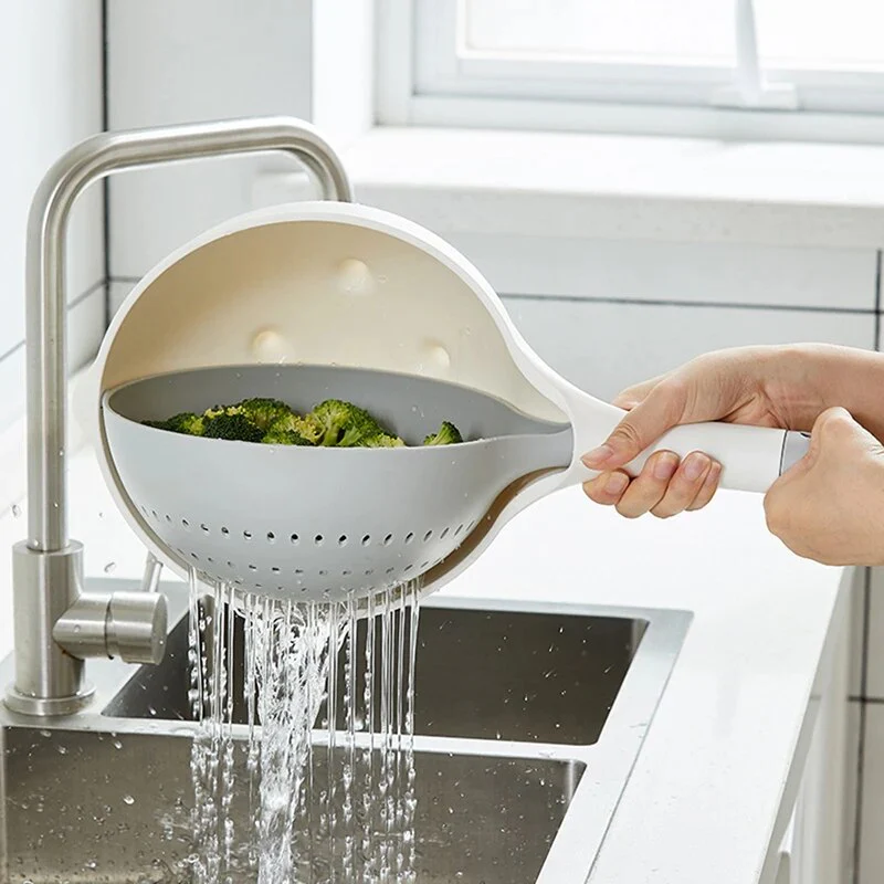 Rotatable Drainer Colander - Image 3