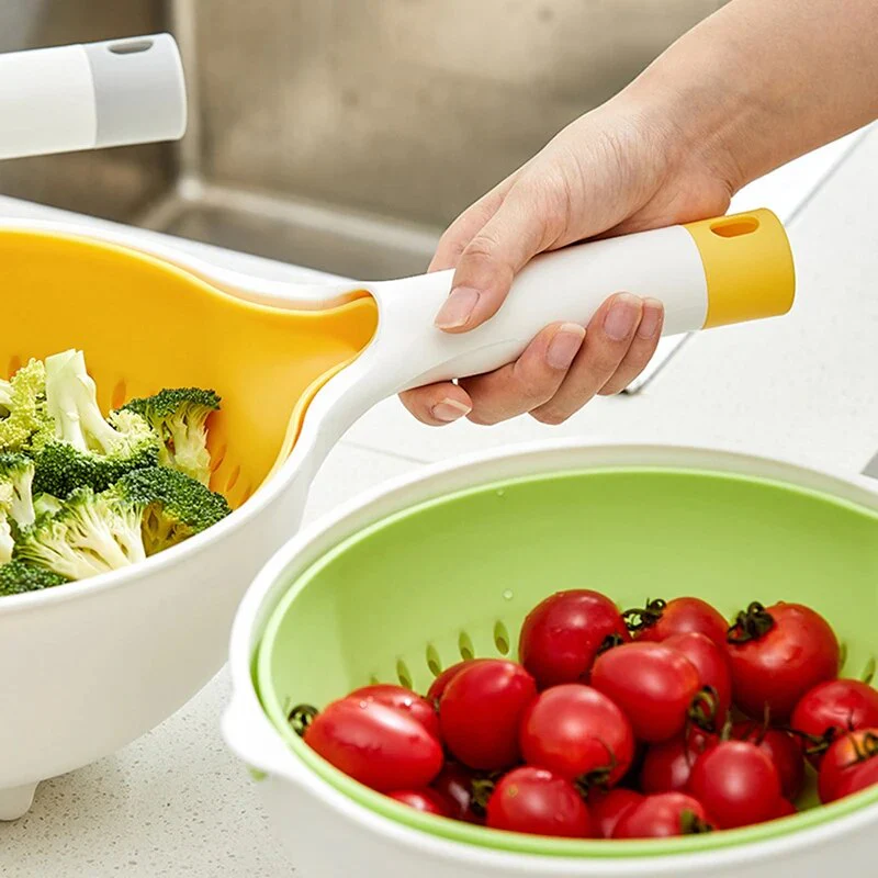 Rotatable Drainer Colander - Image 5
