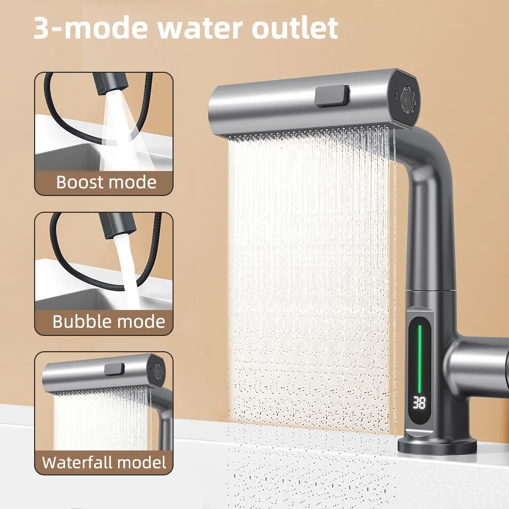 Rotatable Waterfall Faucet - Image 14