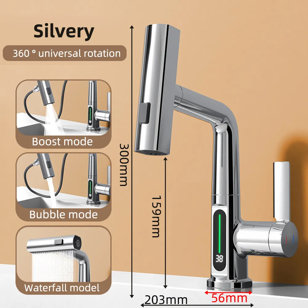Rotatable Waterfall Faucet - Image 20
