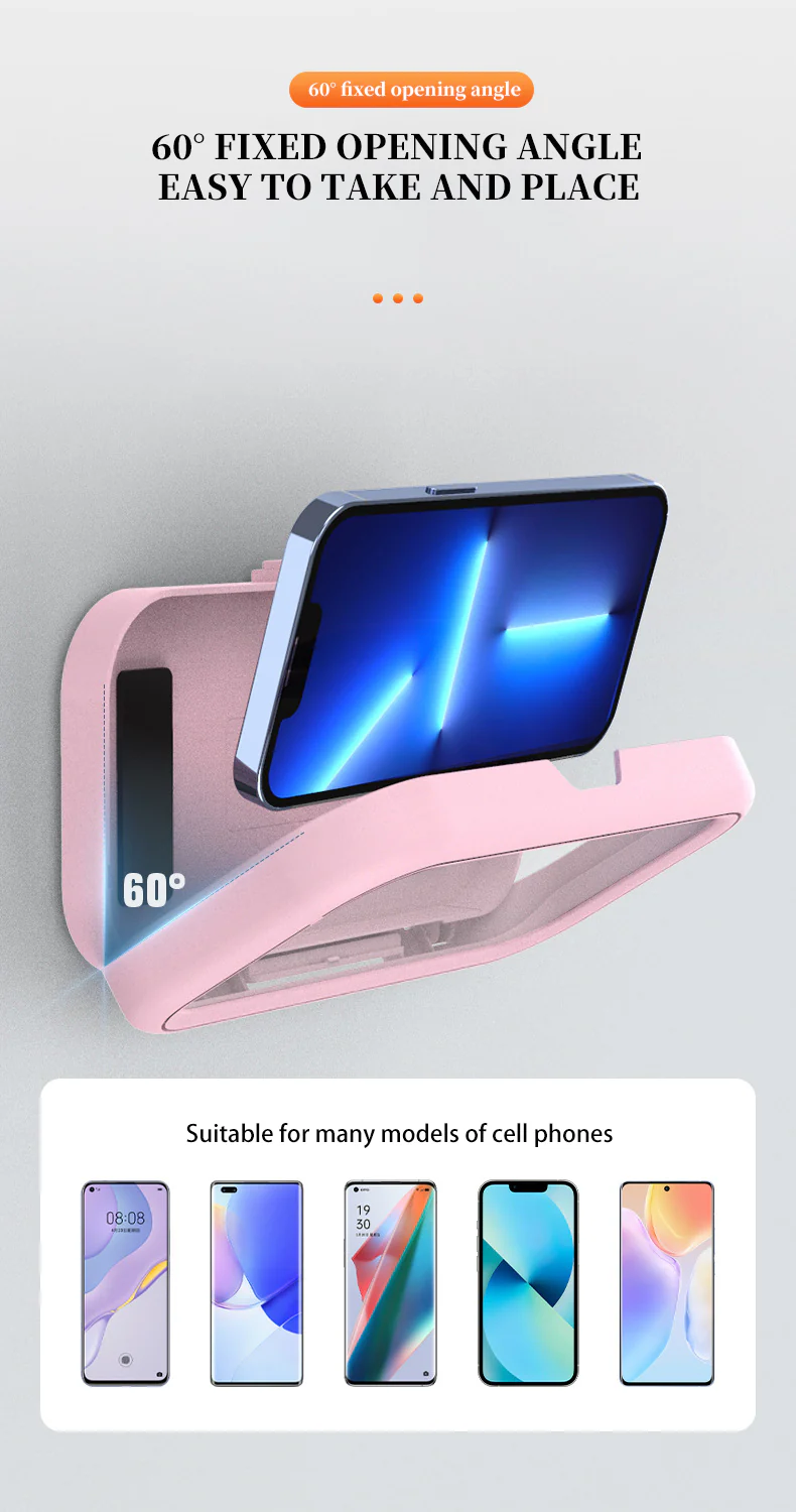 Rotatable Waterproof Shower Phone Holder - Image 14