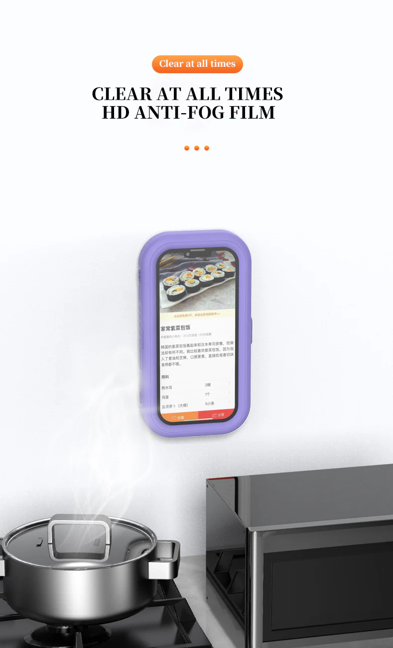 Rotatable Waterproof Shower Phone Holder - Image 18