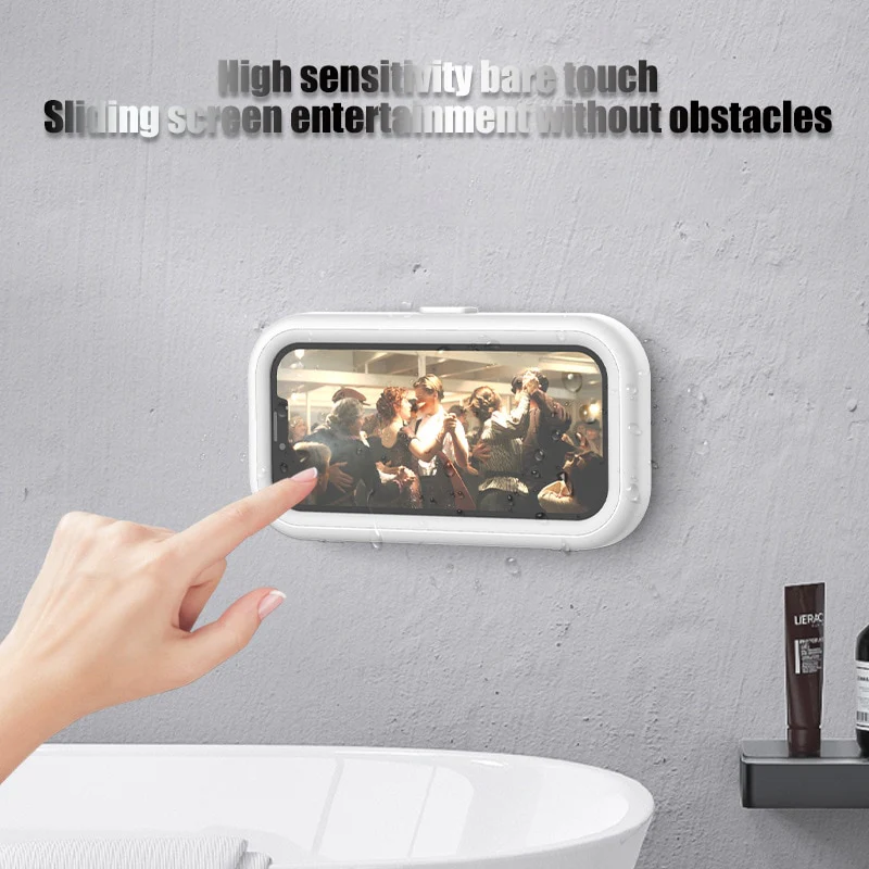 Rotatable Waterproof Shower Phone Holder - Image 3
