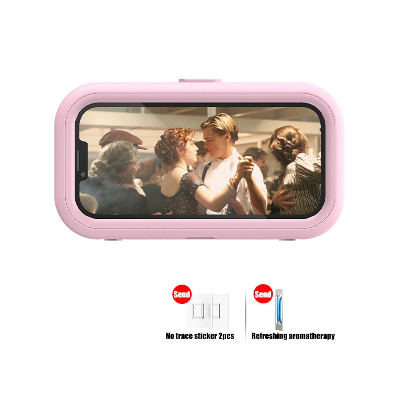 Rotatable Waterproof Shower Phone Holder - Image 9