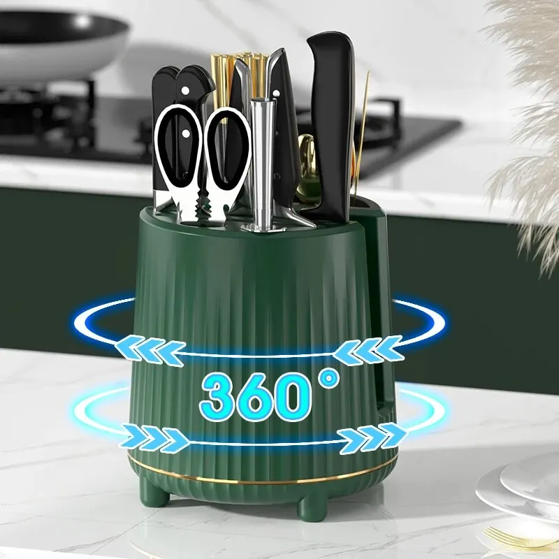 Rotating Knife Cutlery Holder - Image 3