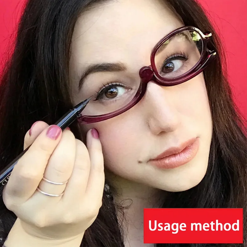 Rotating Makeup Reading Glasses - Image 3