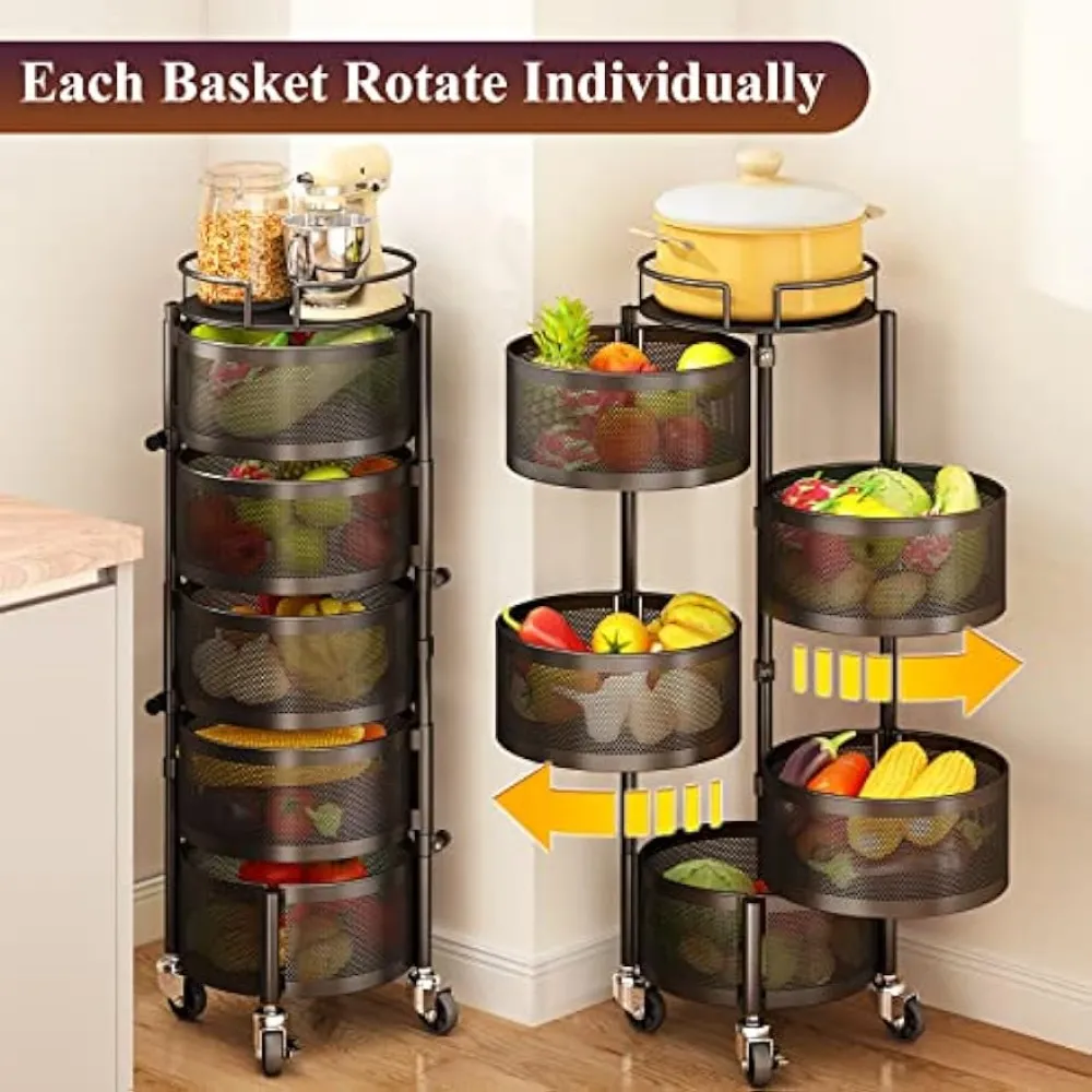 Rotating Storage Rack Trolley - Image 2