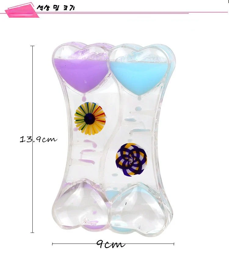 Rotating Wheel Water Drop Hourglass - Image 12
