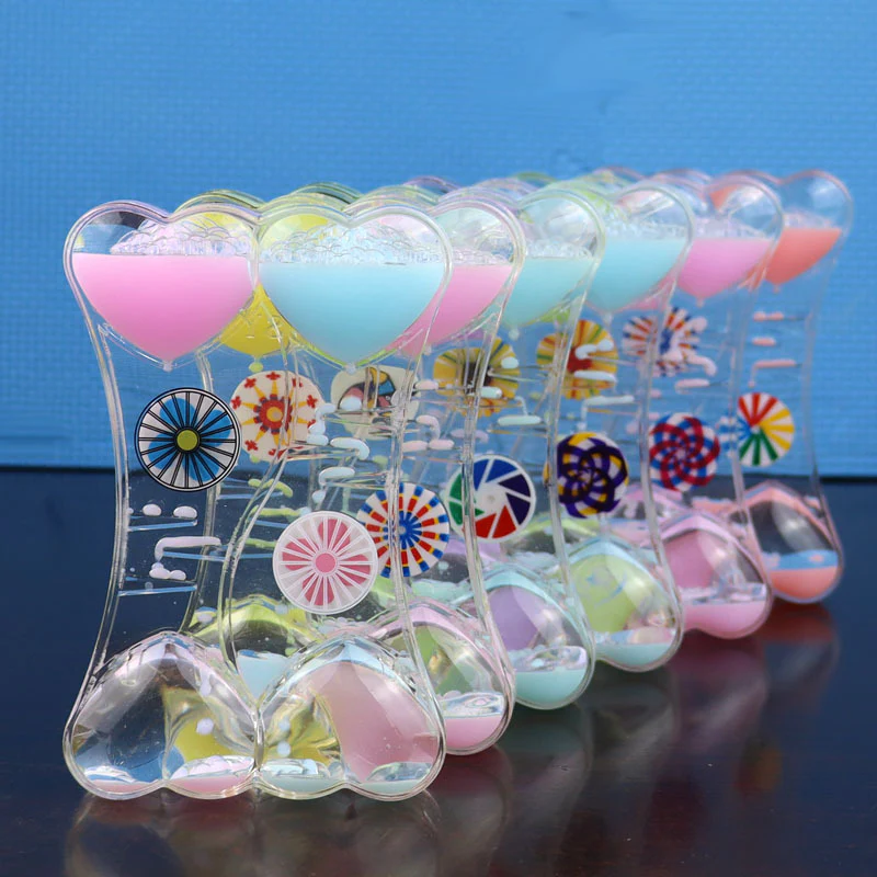 Rotating Wheel Water Drop Hourglass - Image 13