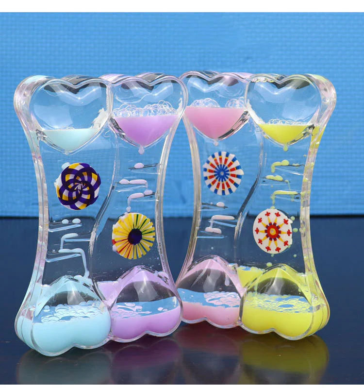 Rotating Wheel Water Drop Hourglass - Image 14