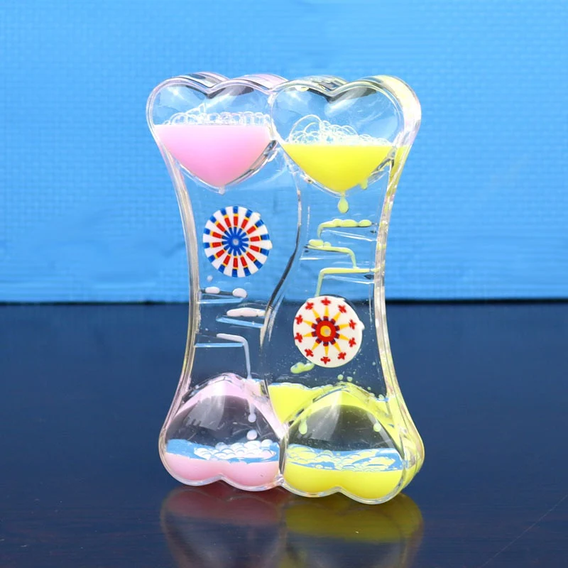 Rotating Wheel Water Drop Hourglass - Image 3