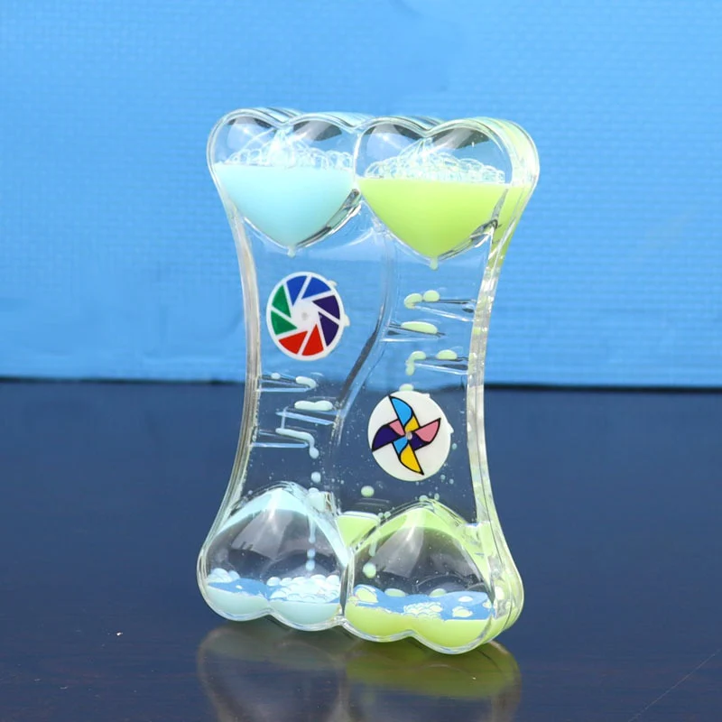 Rotating Wheel Water Drop Hourglass - Image 5