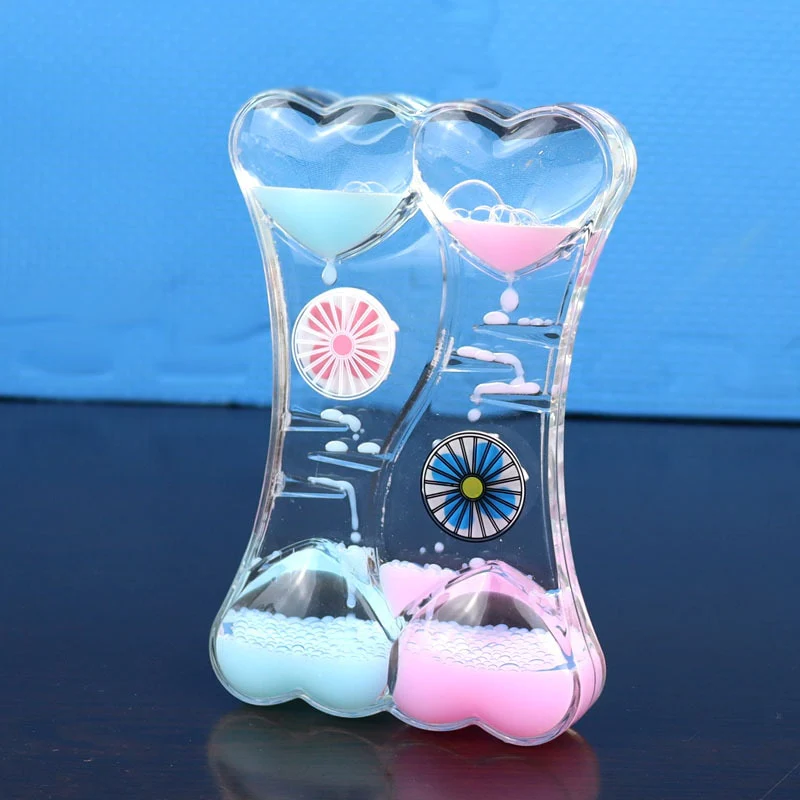 Rotating Wheel Water Drop Hourglass - Image 7