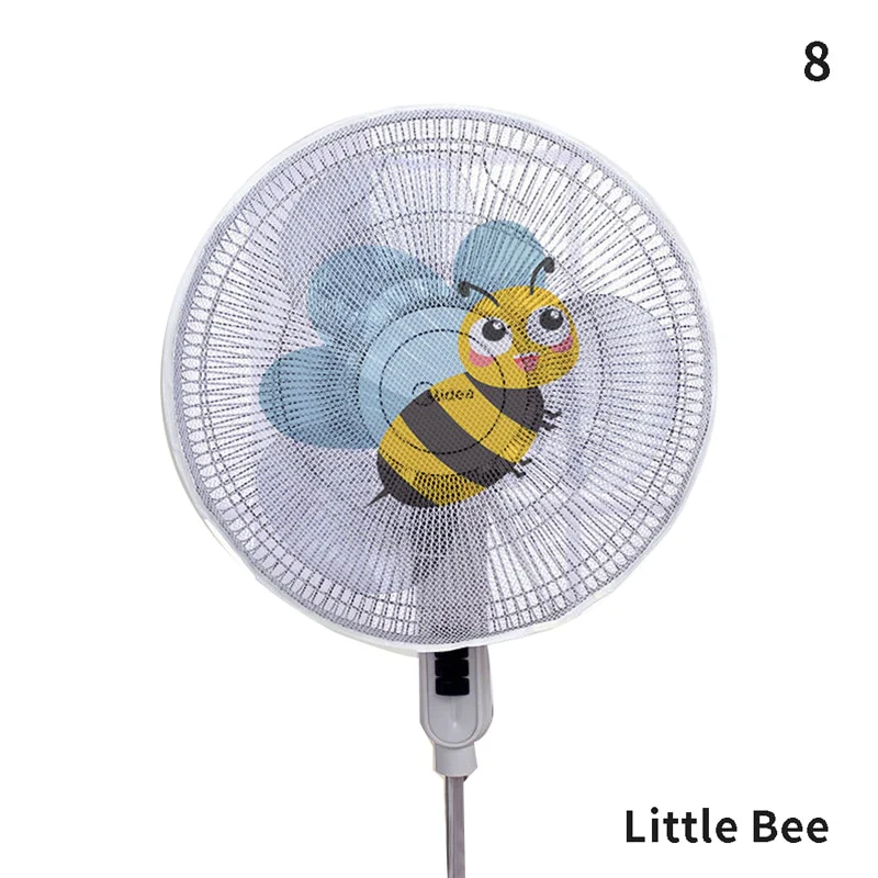 Round Dustproof Electric Fan Cover - Image 11