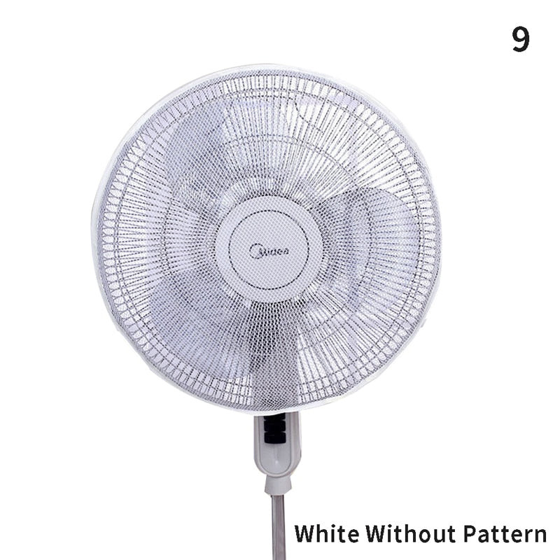 Round Dustproof Electric Fan Cover - Image 13