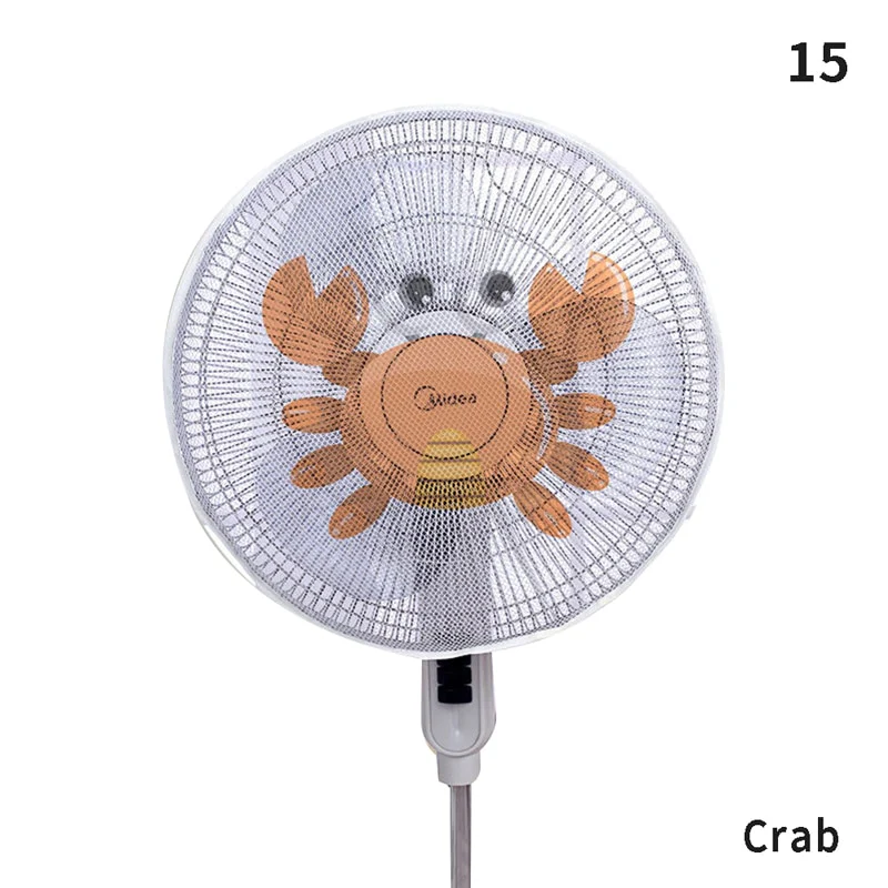 Round Dustproof Electric Fan Cover - Image 14