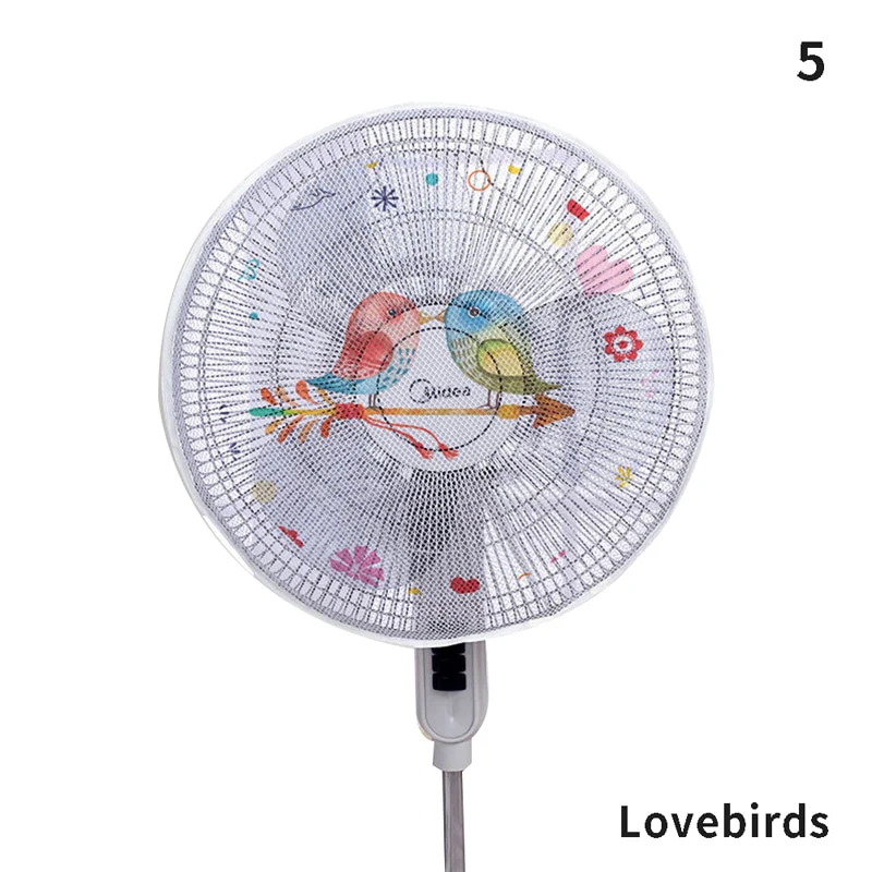 Round Dustproof Electric Fan Cover - Image 15