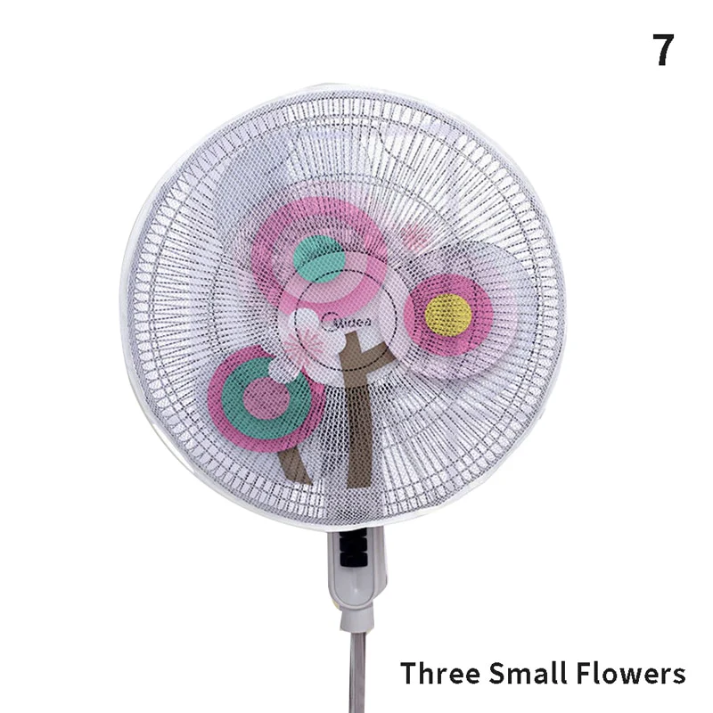 Round Dustproof Electric Fan Cover - Image 18