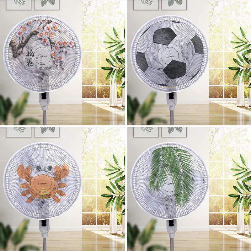 Round Dustproof Electric Fan Cover - Image 25