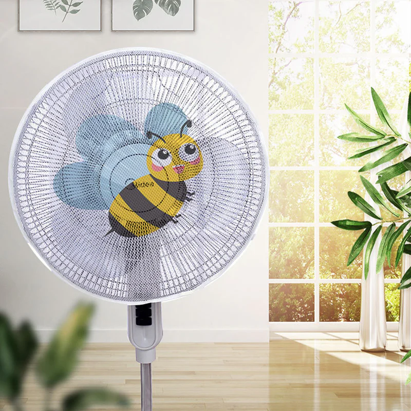 Round Dustproof Electric Fan Cover - Image 30