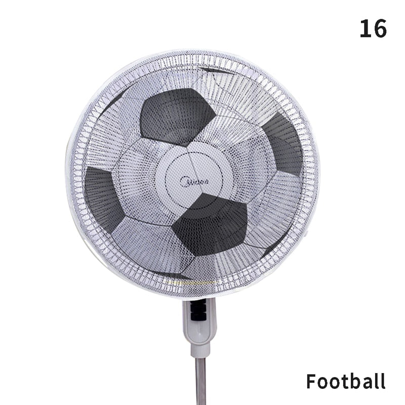 Round Dustproof Electric Fan Cover - Image 8