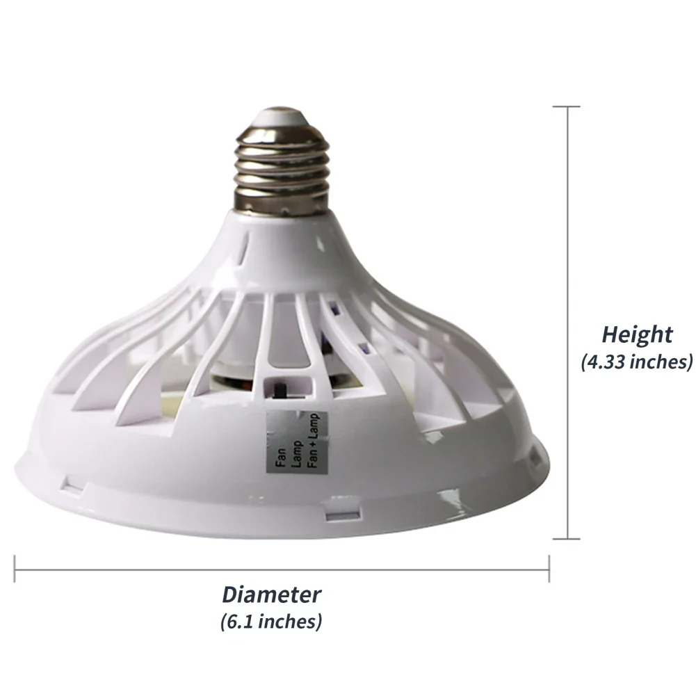 Screw Socket Fan Light - Image 15