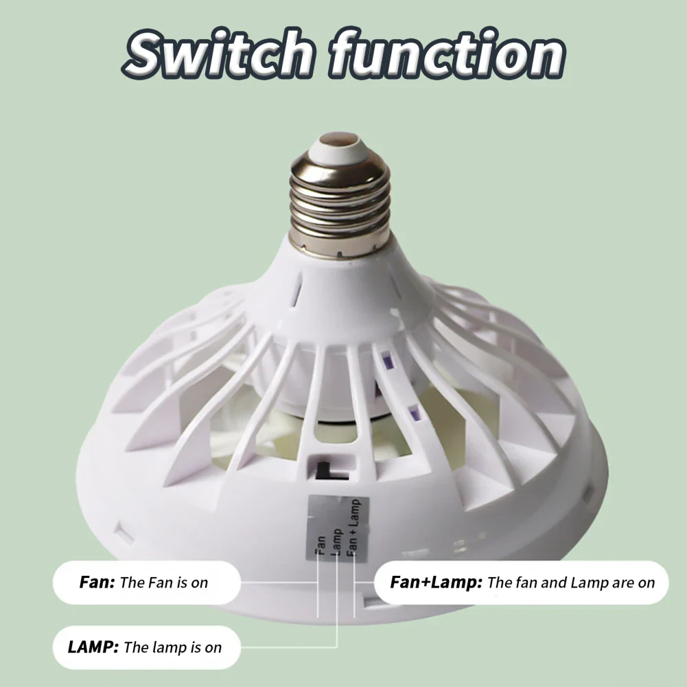 Screw Socket Fan Light - Image 3