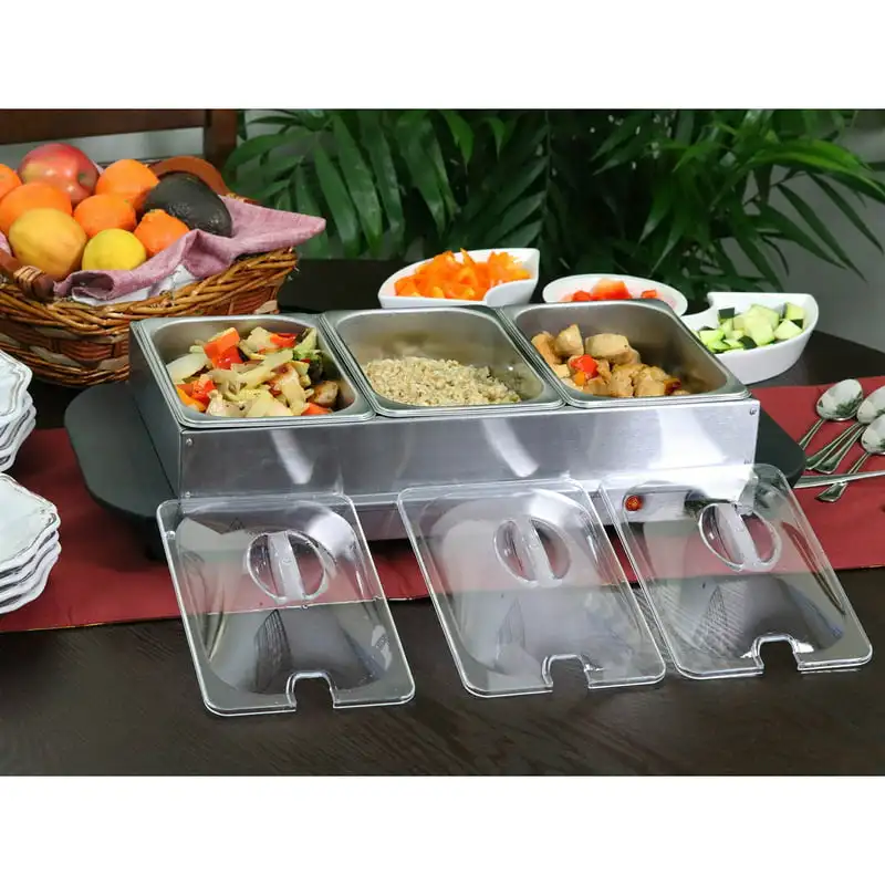 Section Buffet Server & Food Warmer - Image 3