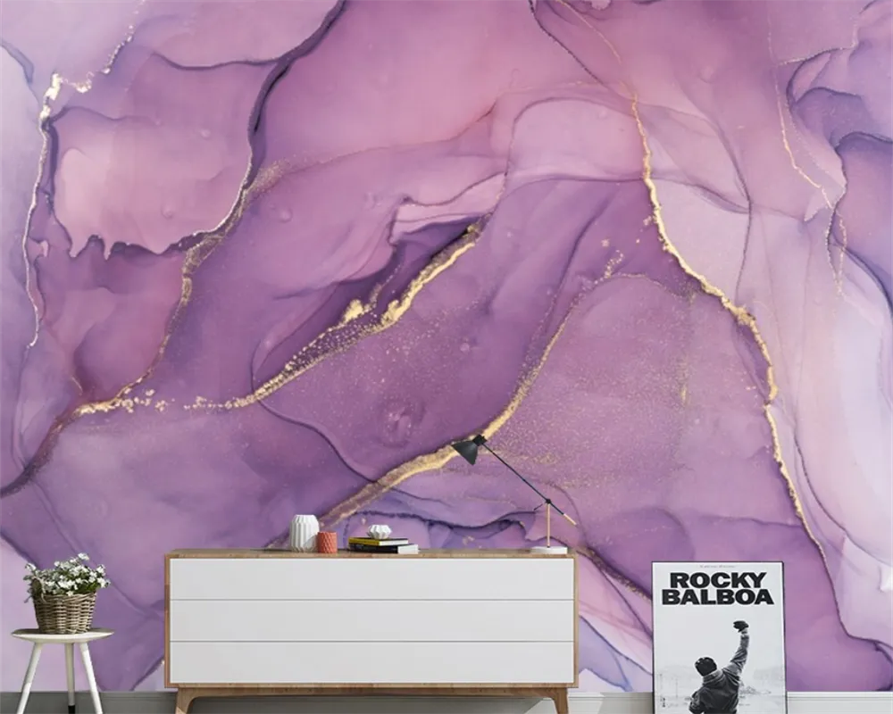 Self-Adhesive Canvas 3D Marble Wall Paper - Image 3