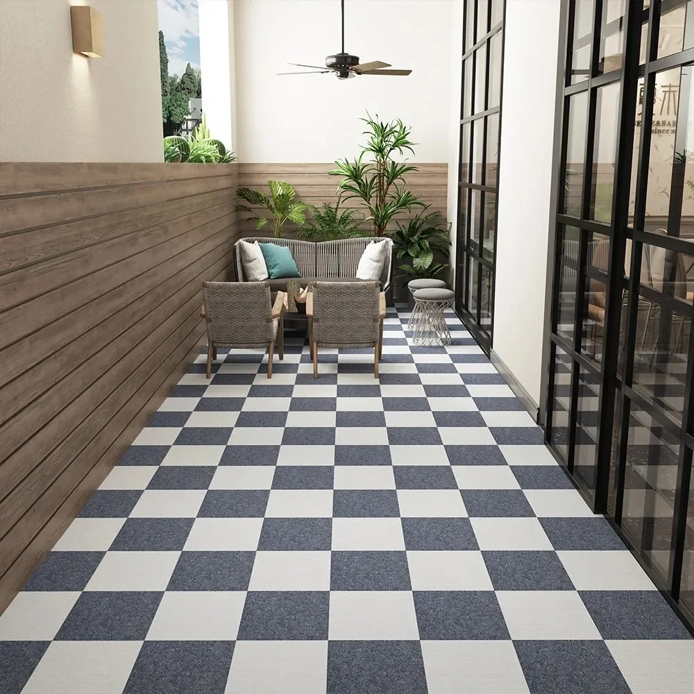 Self Adhesive Carpet Floor Tiles Sticker - Image 6
