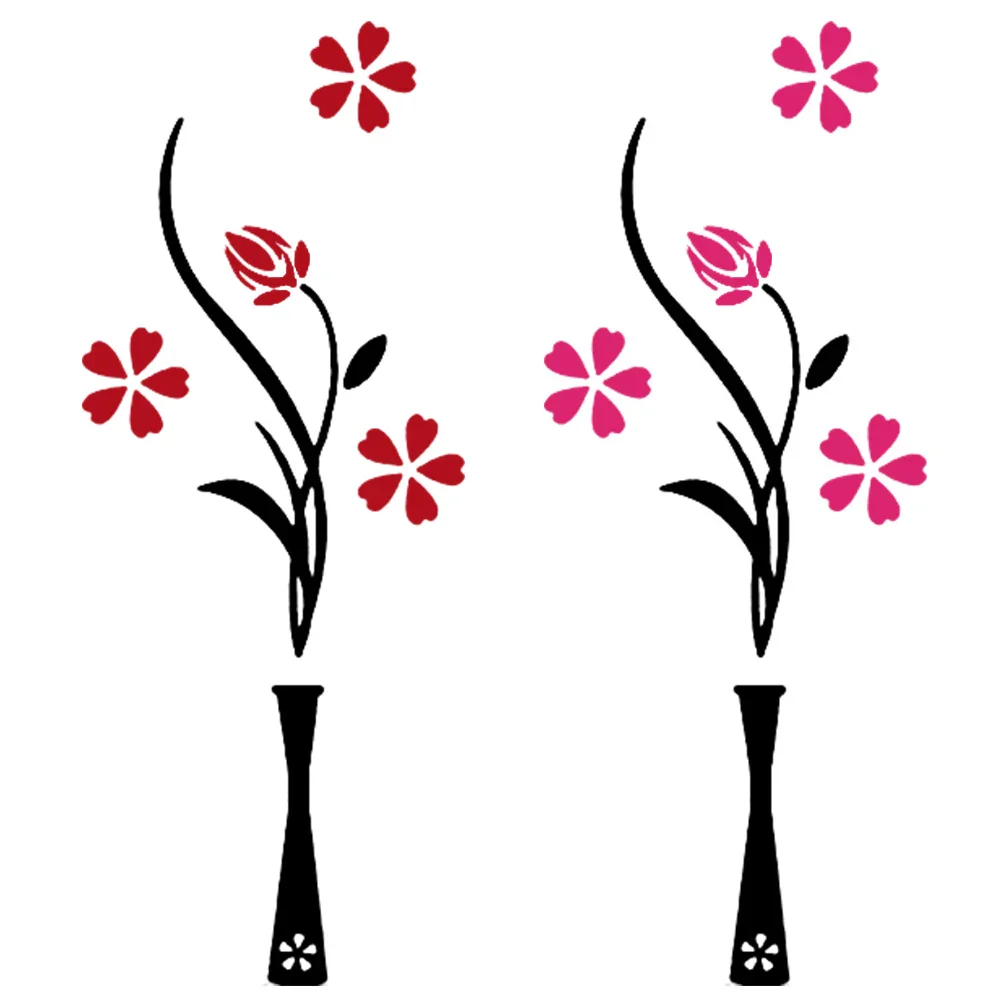 Self-Adhesive Flower Wall Sticker - Image 3