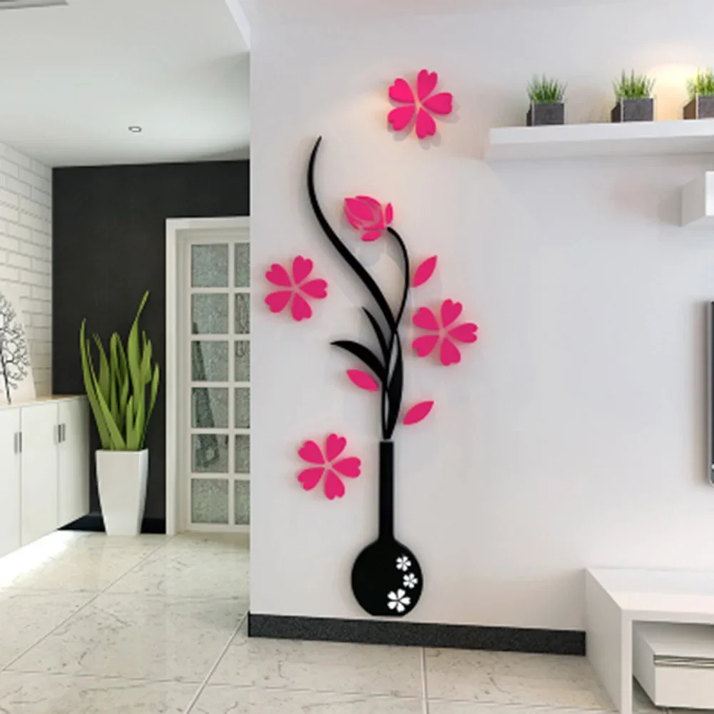 Self-Adhesive Flower Wall Sticker - Image 4