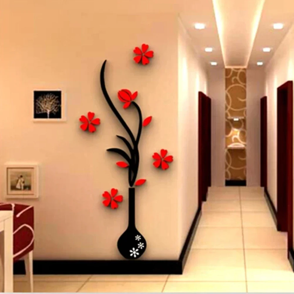 Self-Adhesive Flower Wall Sticker - Image 5