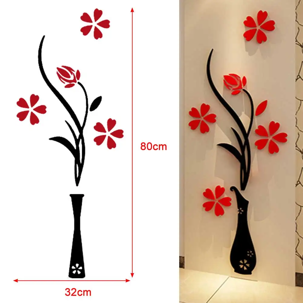Self-Adhesive Flower Wall Sticker - Image 7