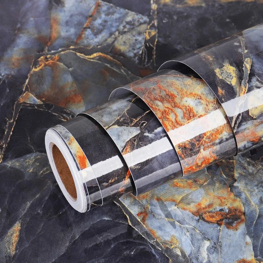 Self Adhesive Marble Pattern Sticker - Image 30