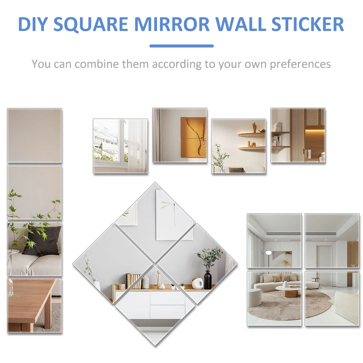 Self Adhesive Wall Mirror - Image 4