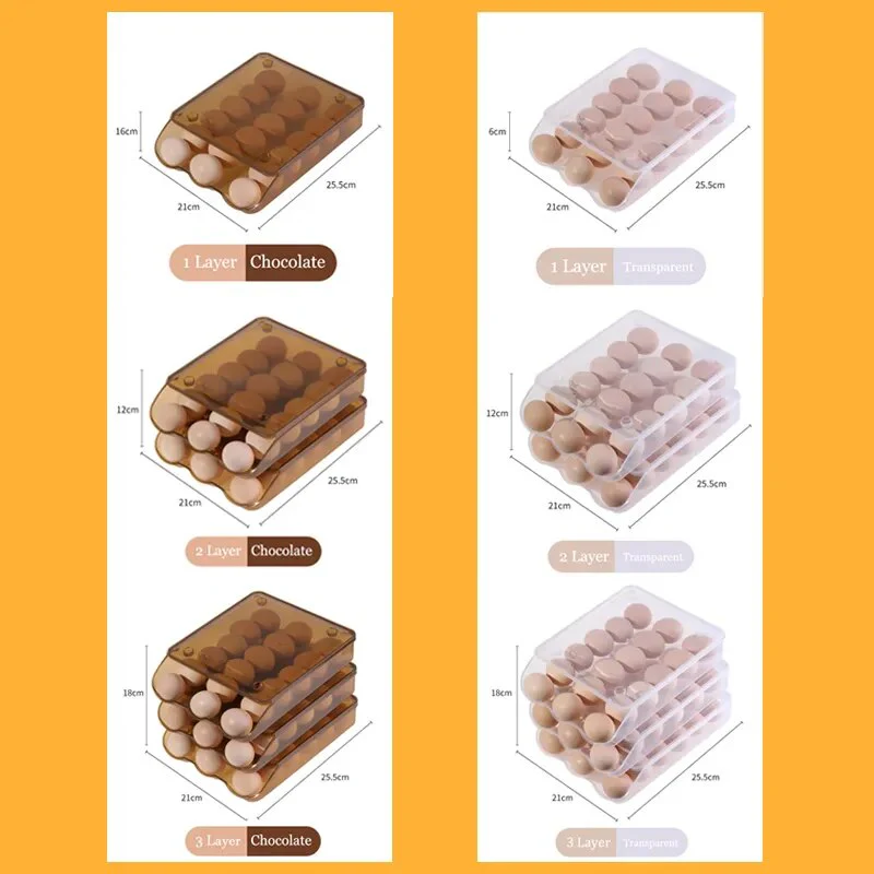 Self-Rolling Egg Storage Box - Image 4