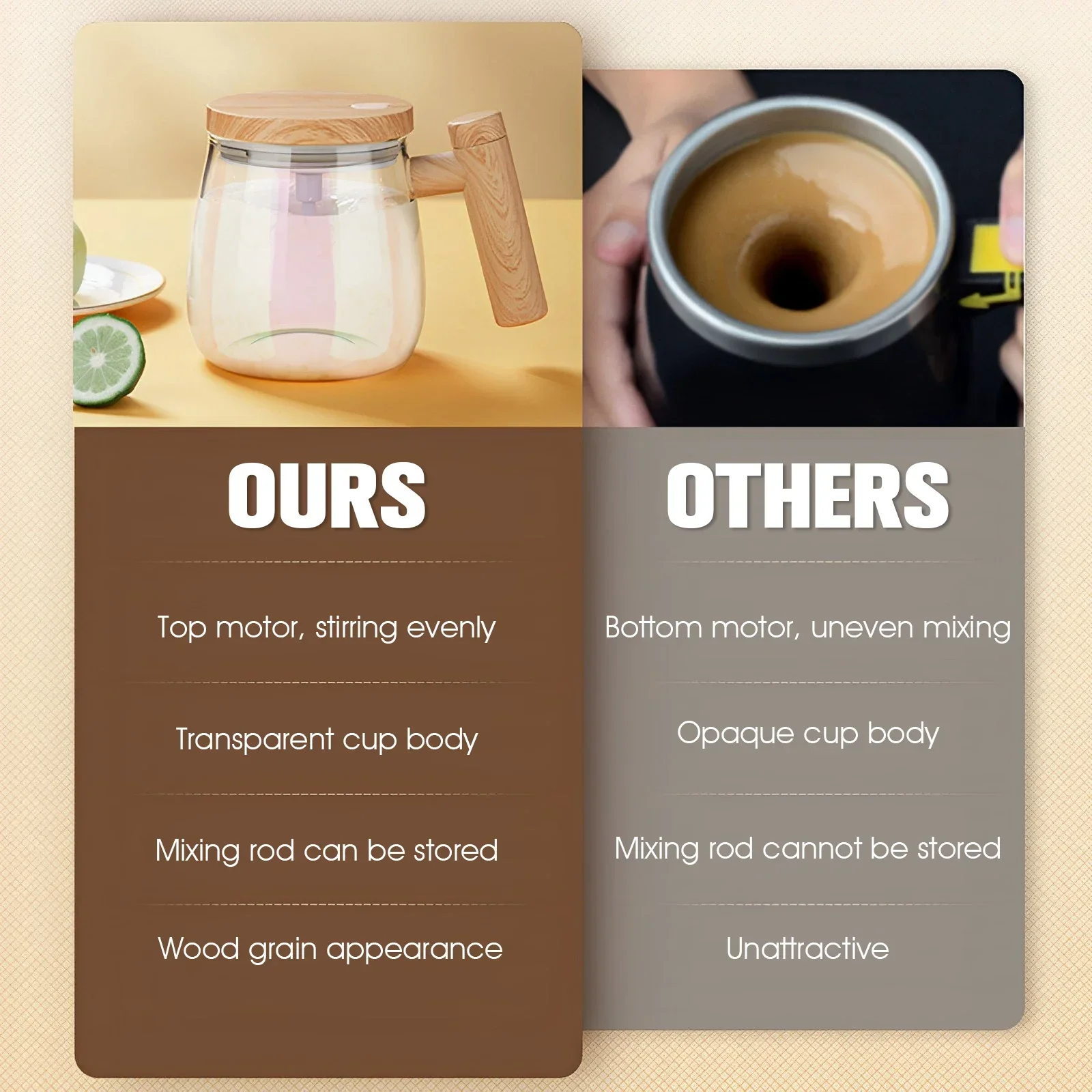 400ML Self Stirring Mug - Image 11