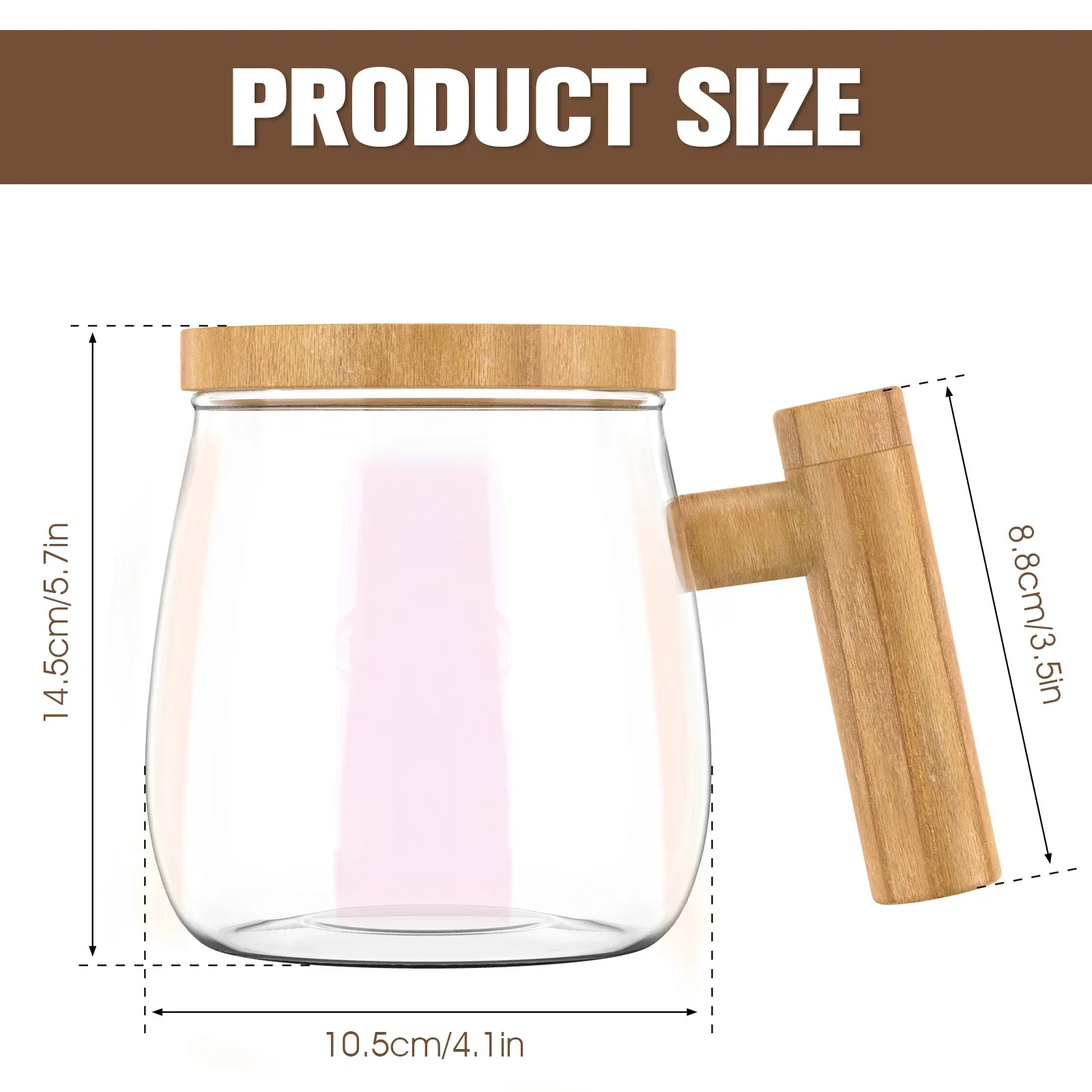 400ML Self Stirring Mug - Image 4