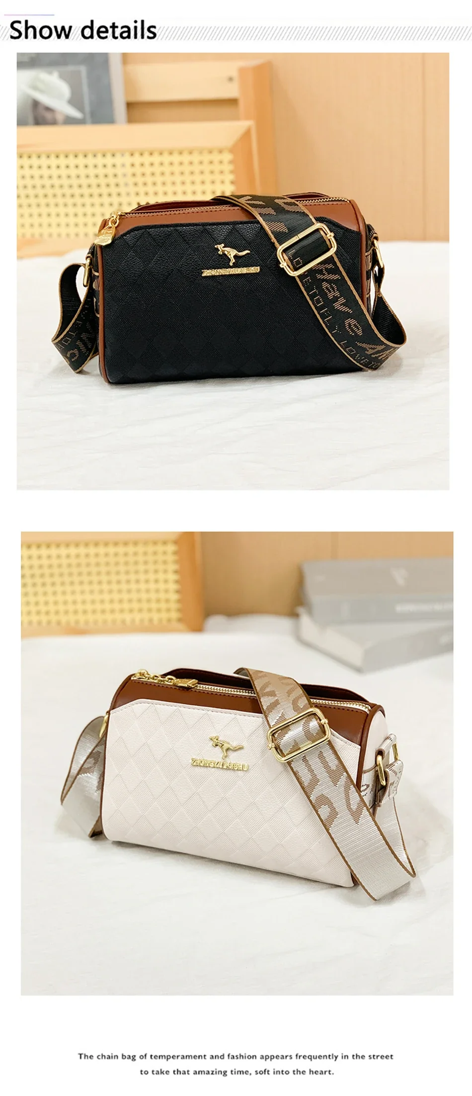 Seraphine Elegance New Luxury Shoulder Bag - Image 11