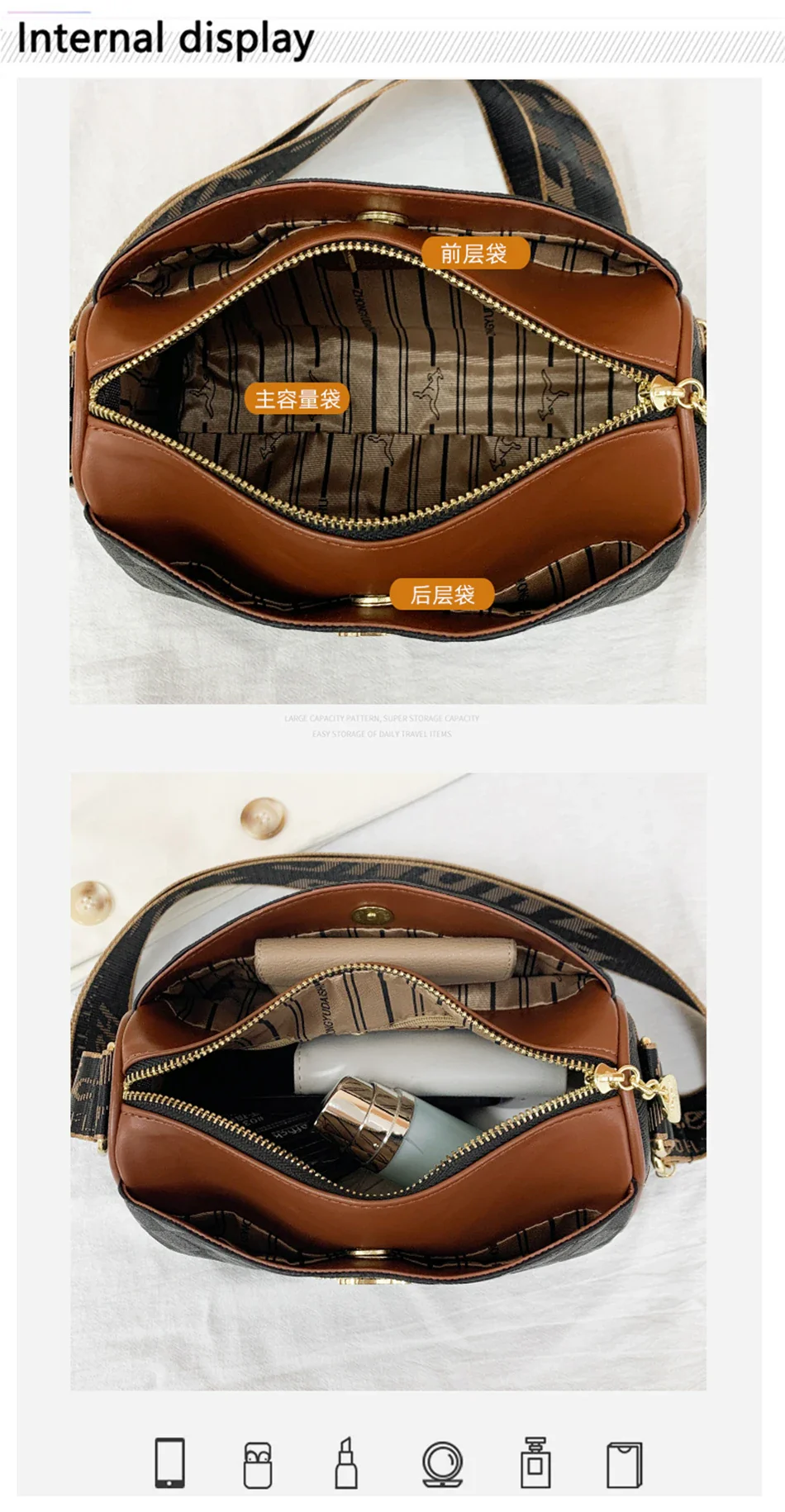 Seraphine Elegance New Luxury Shoulder Bag - Image 21