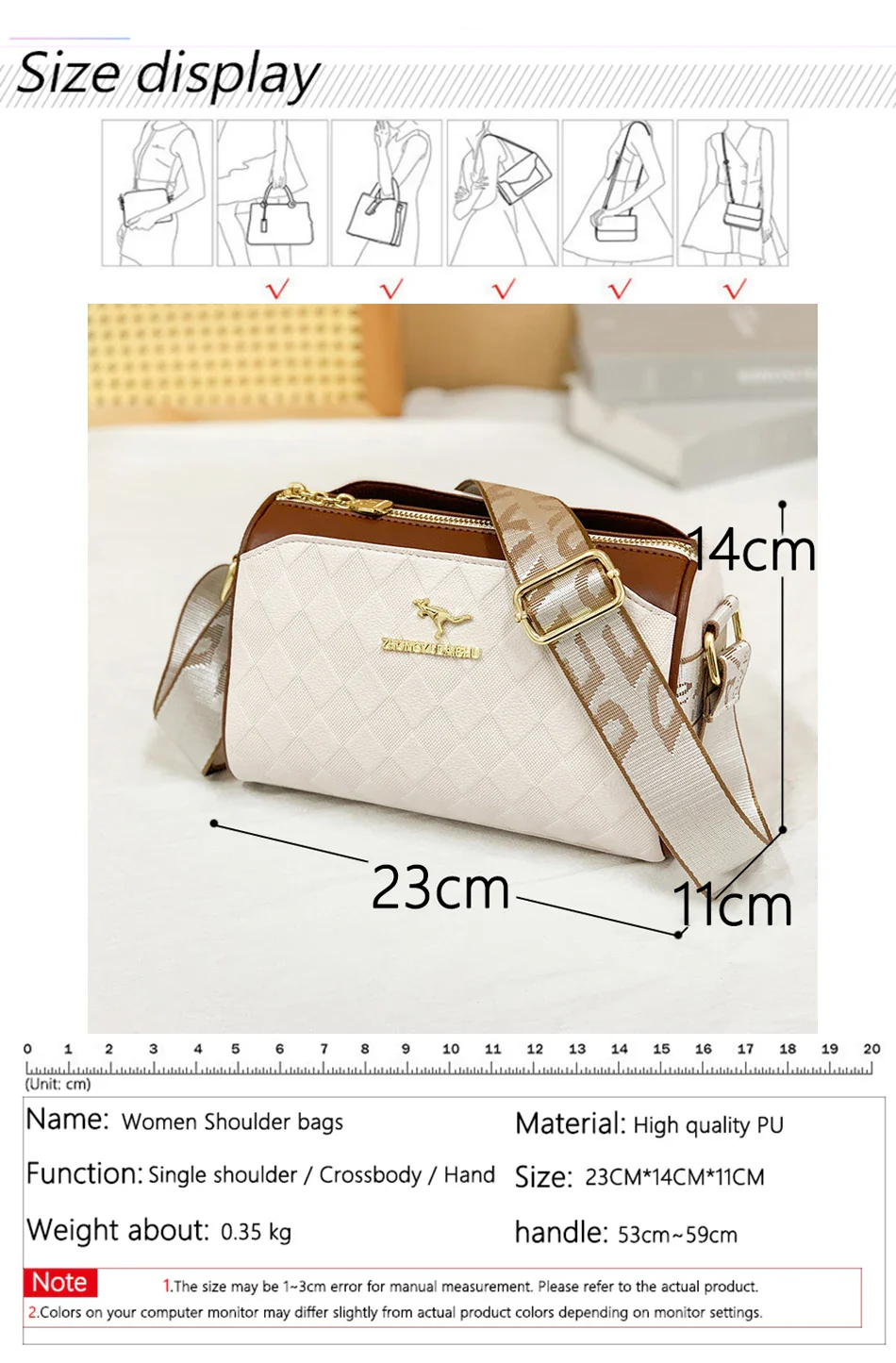 Seraphine Elegance New Luxury Shoulder Bag - Image 10