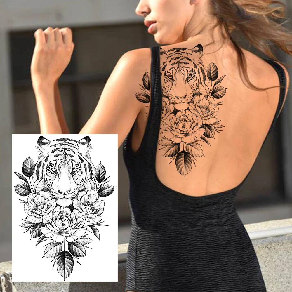 Sexy Flower Temporary Tattoos - Image 51