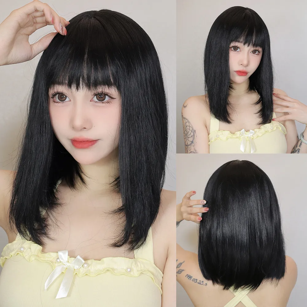 Short Bob Cut Hair Wig - Image 10