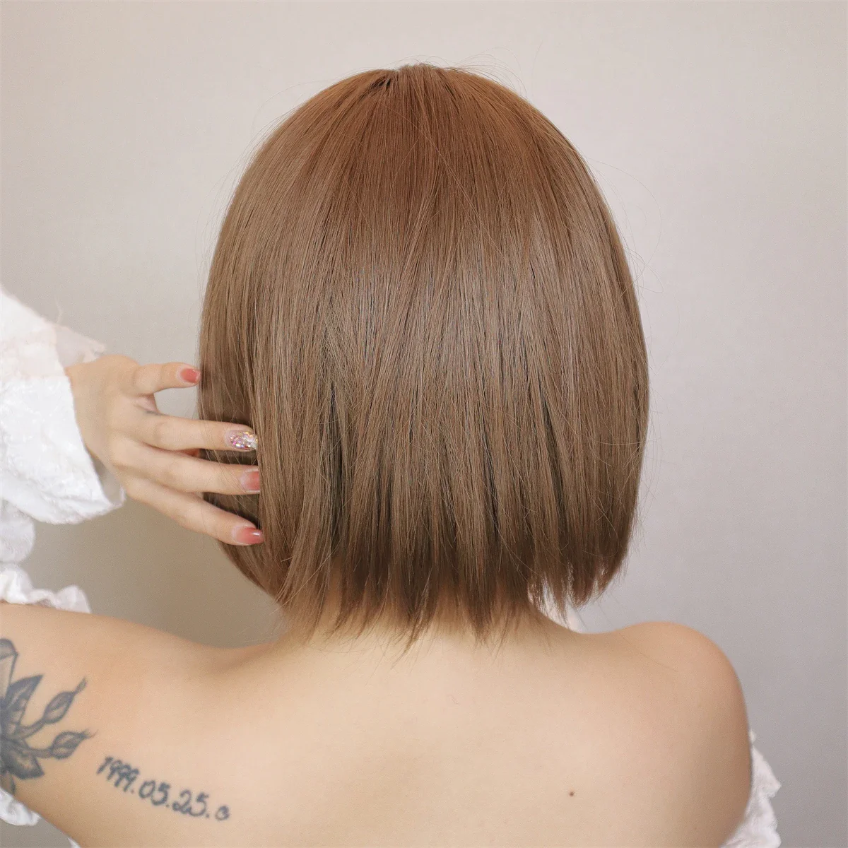 Short Bob Cut Hair Wig - Image 6